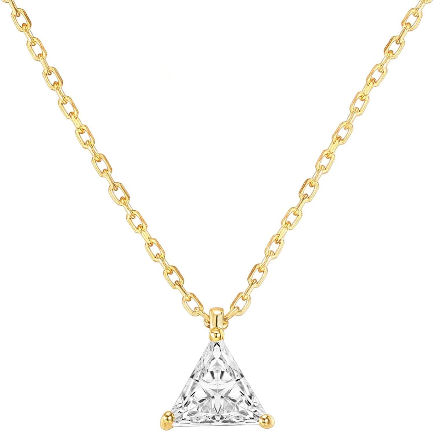 14K Gold Plated Pendant Necklace