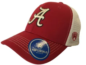 Alabama Crimson Tide TOW Red Ranger Mesh Adjustable Snapback Structured Hat Cap