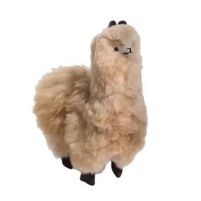 Alpaca Animal -  Standing Alpaca - 12" - Beige