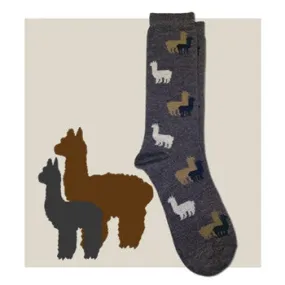 Alpaca Herd Socks