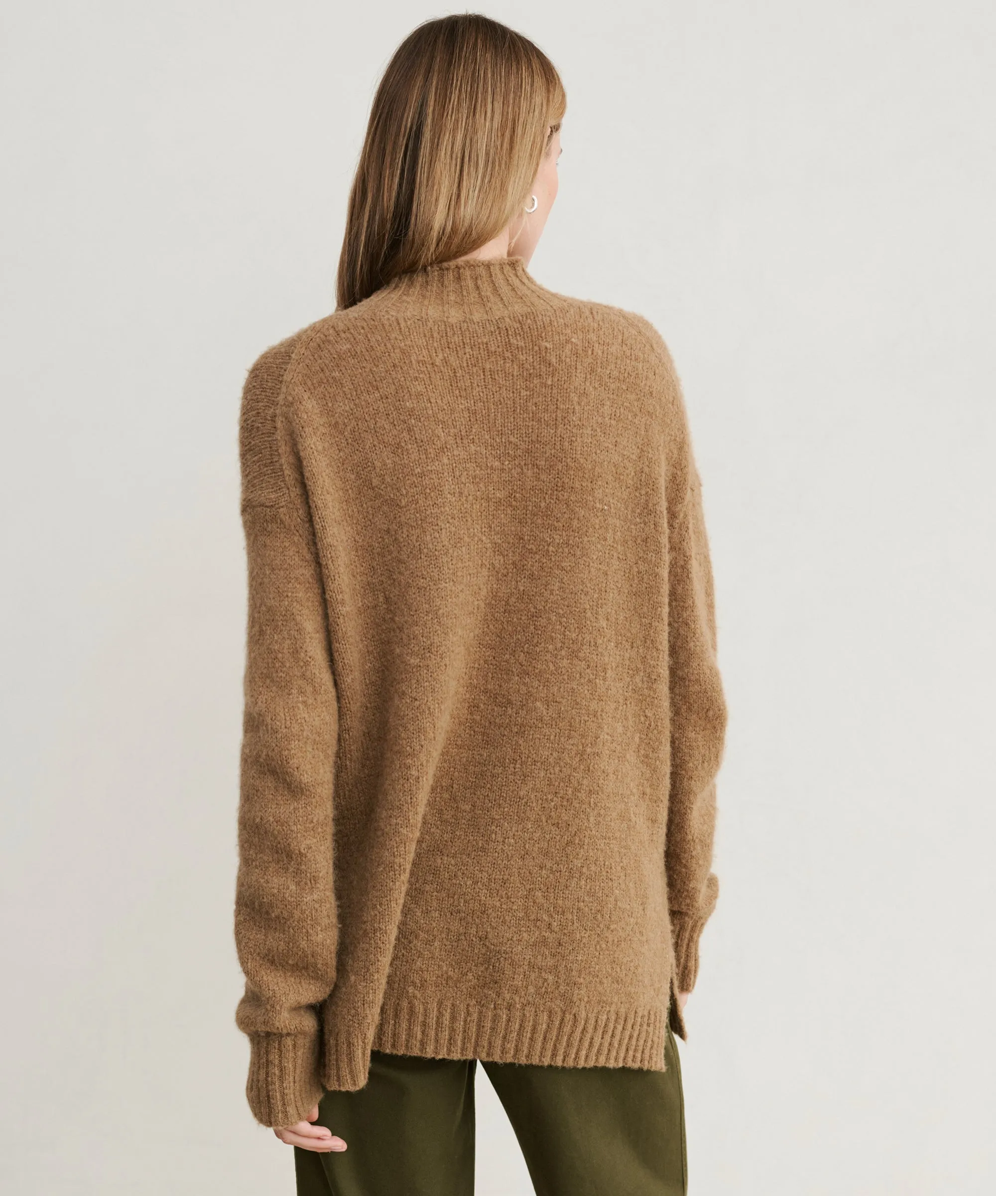 Alpaca Mockneck Pullover