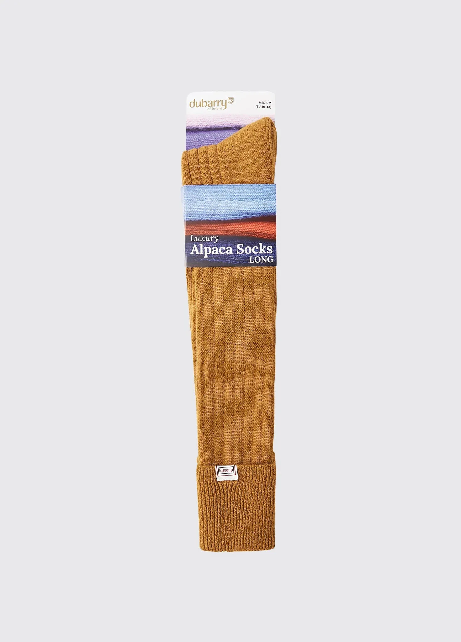 Alpaca Socks - Mustard