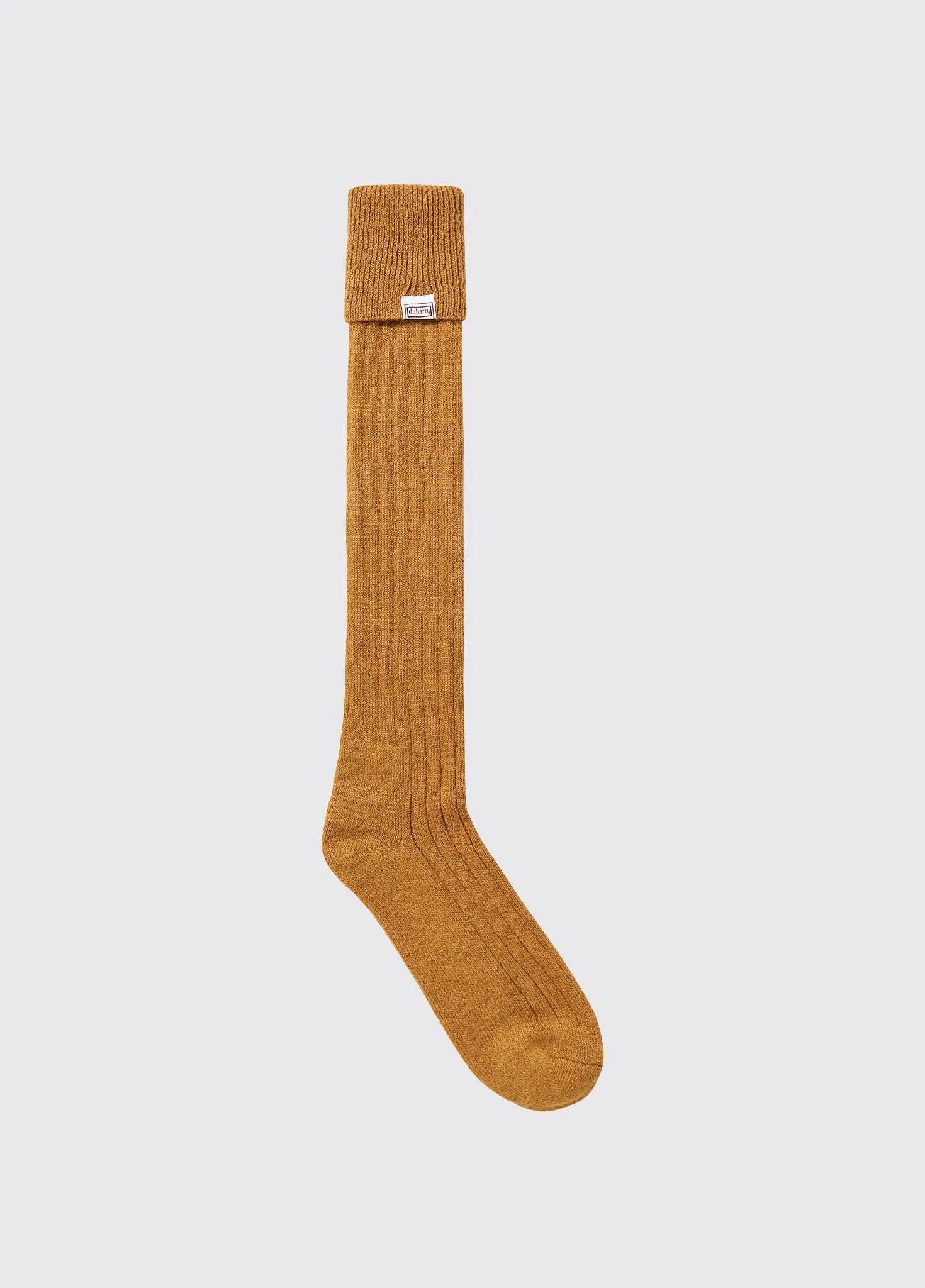 Alpaca Socks - Mustard