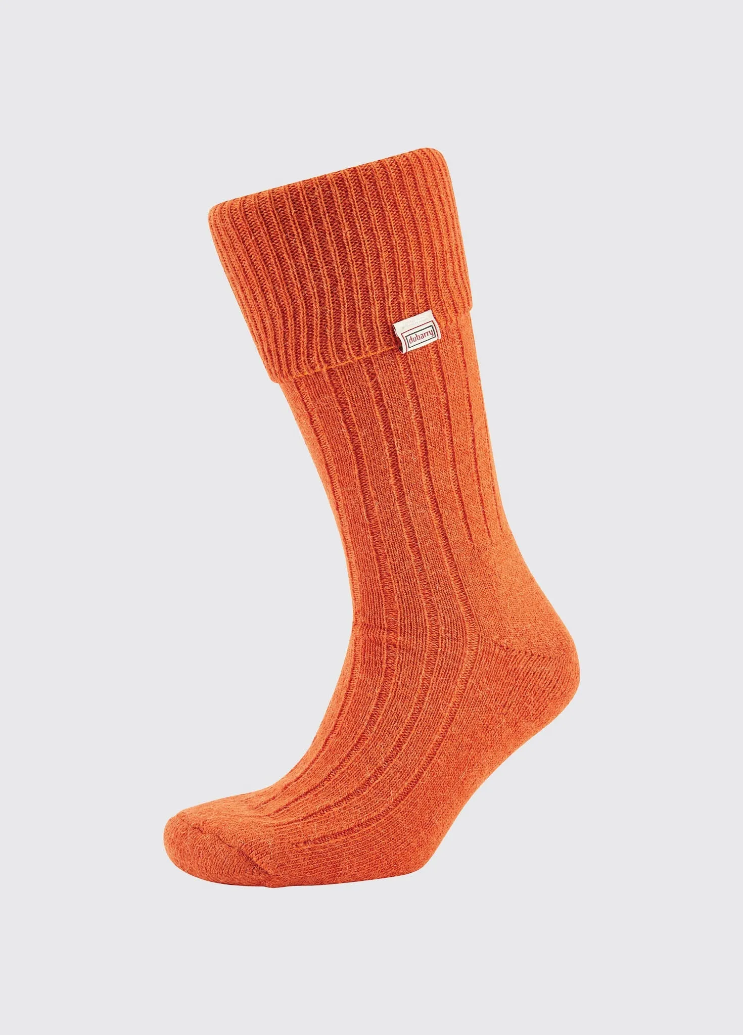 Alpaca Socks - Terracotta