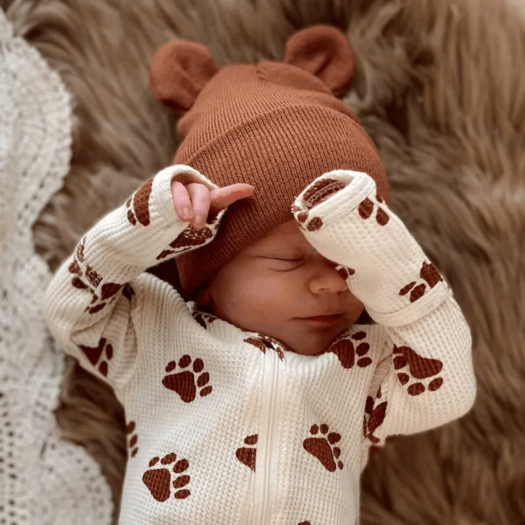 Baby's First Hat, Sandalwood Bear