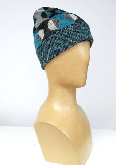 Beyond Threads Pique Dots Beanie Style KTW306