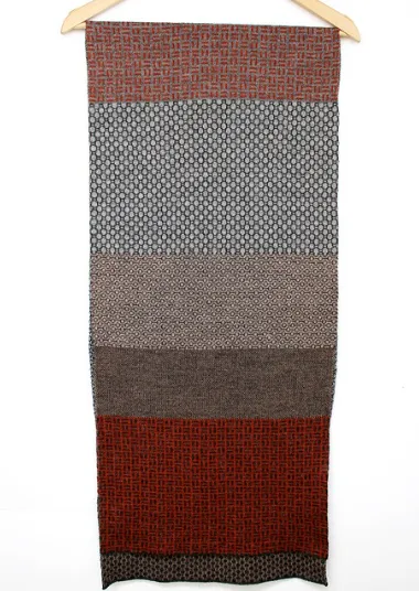 Beyond Threads Pique Patch Scarf Style KTW317