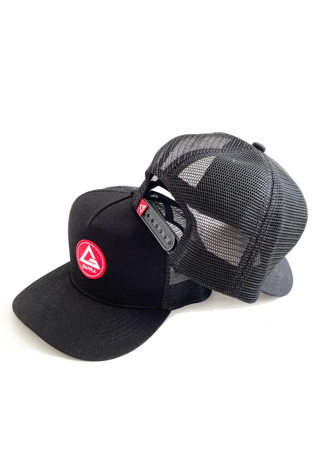 Boné Trucker Red Shield Classic - Preto