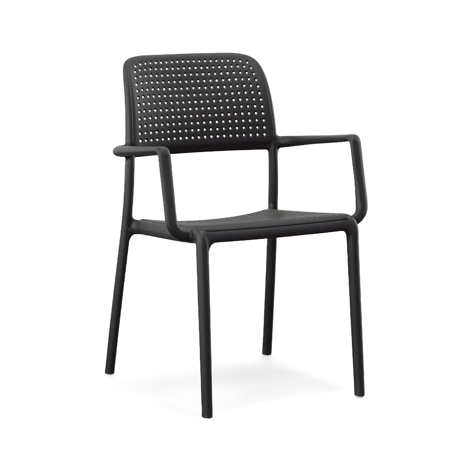 BORA STACKING ARM CHAIR