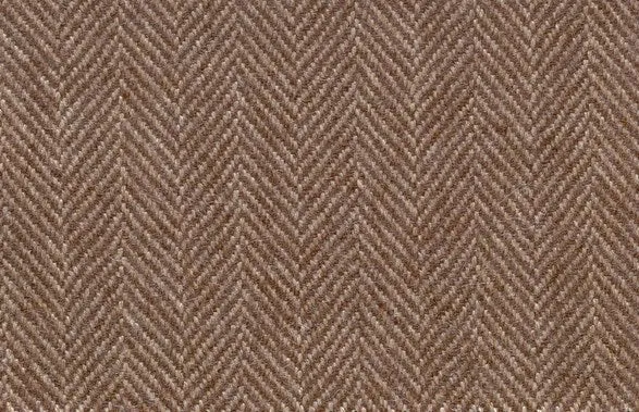 Brown Herringbone 100% Baby Alpaca (Ref-470302)