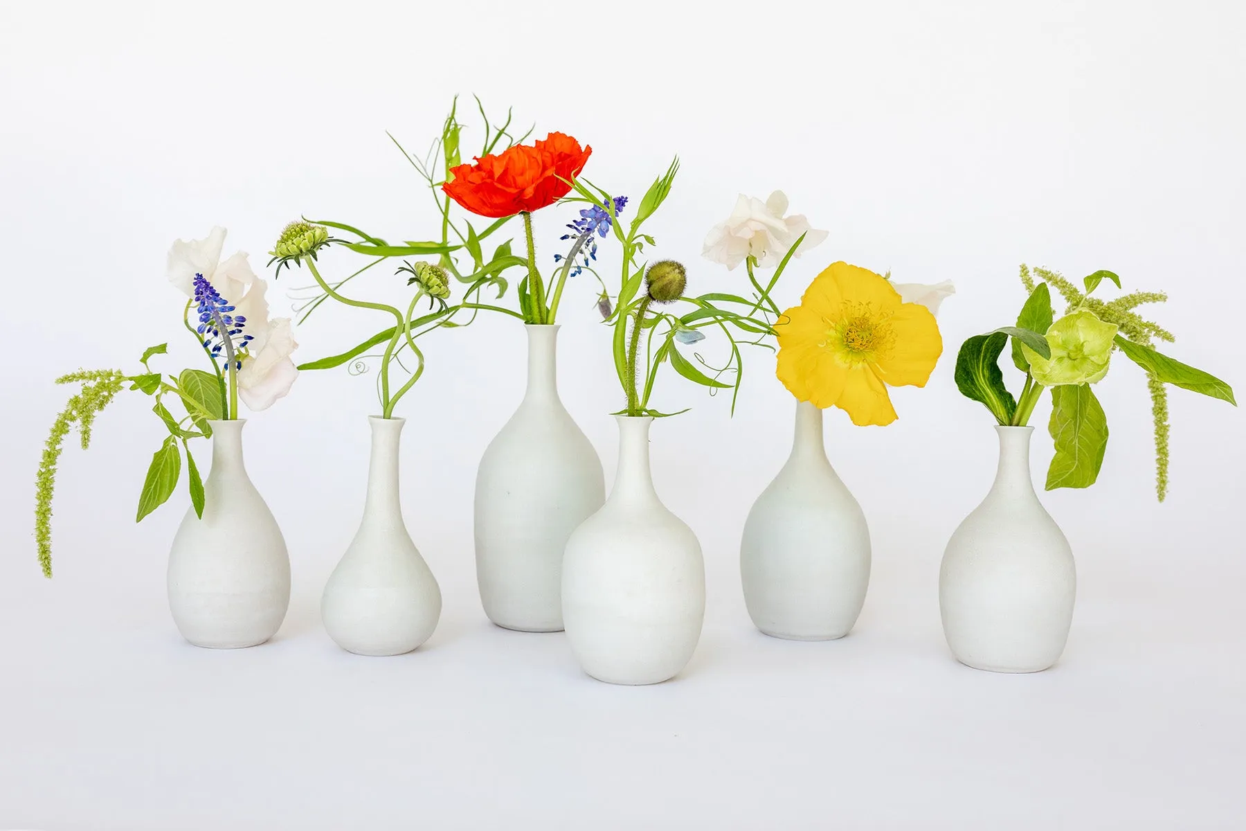 Bud Vase - White