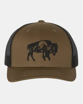 Buffalo Landscape Trucker Hat