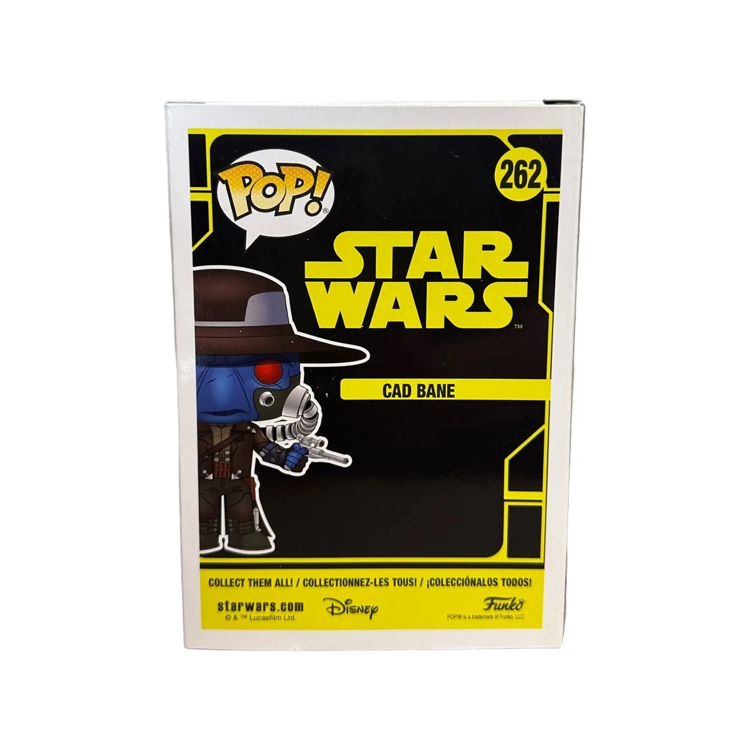 Cad Bane #262 Funko Pop! - Star Wars: The Clone Wars - SDCC 2018 Official Convention Exclusive - Condition 8.75/10