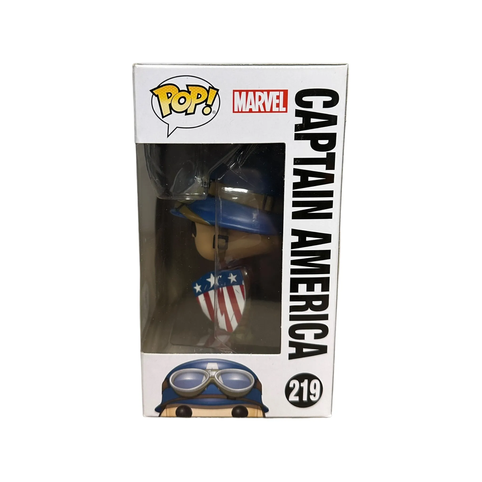 Captain America #219 (WWII) Funko Pop! - Captain America: The First Avenger - ECCC 2017 Official Convention Exclusive - Condition 8.75/10