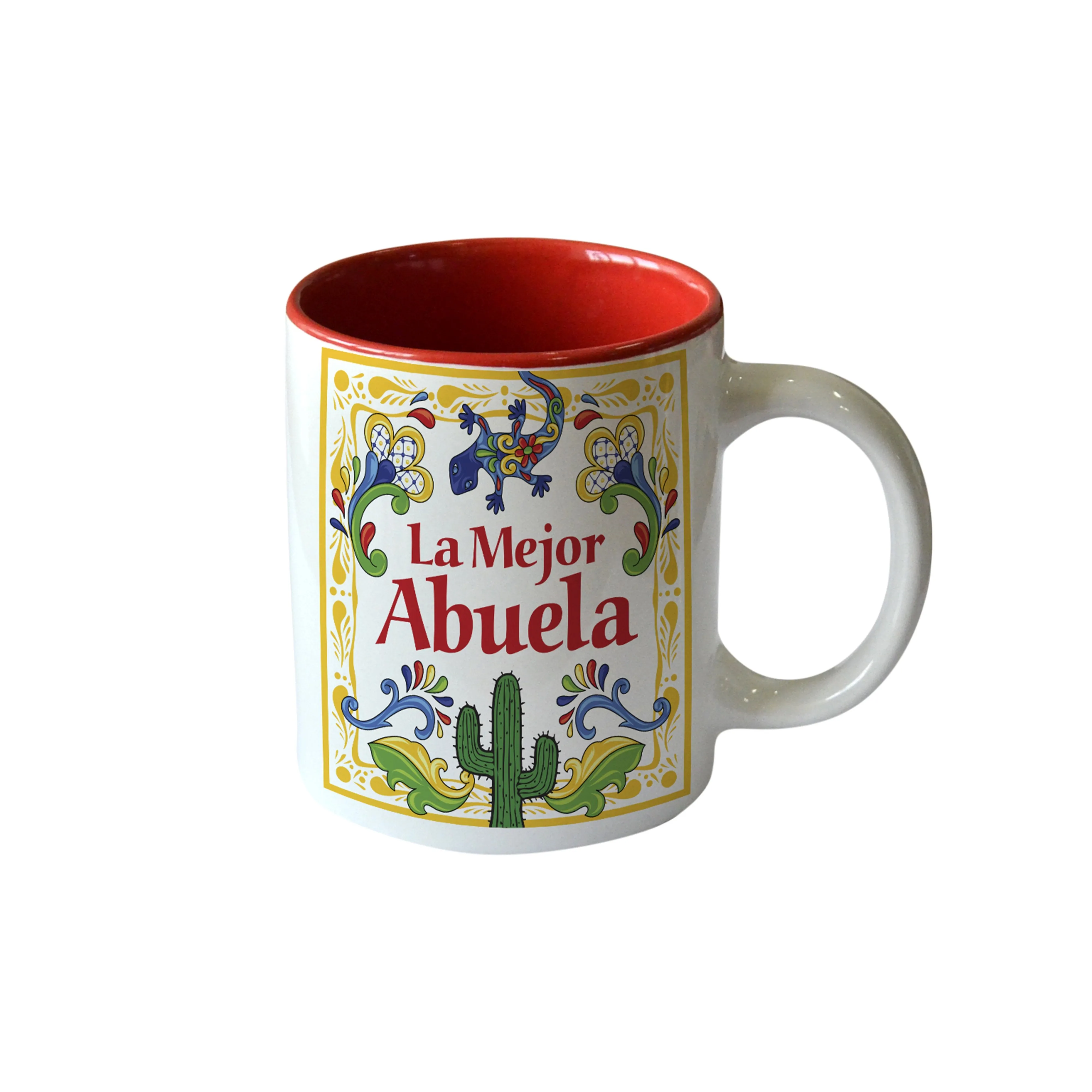 Ceramic Abuela Gift Idea Coffee Mug "El Mejor Abuela"