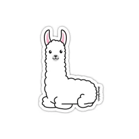 Chillin' Alpaca Sticker