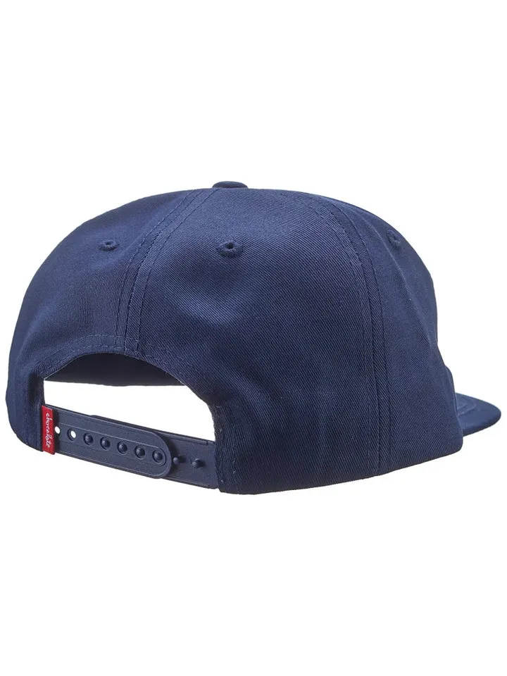 Chocolate Swash Snapback Hat Navy