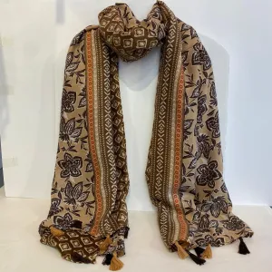 Cotton Blend - Brown