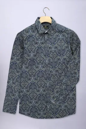 Cutler & Co - Blake Shirt - Thunderstorm Paisley