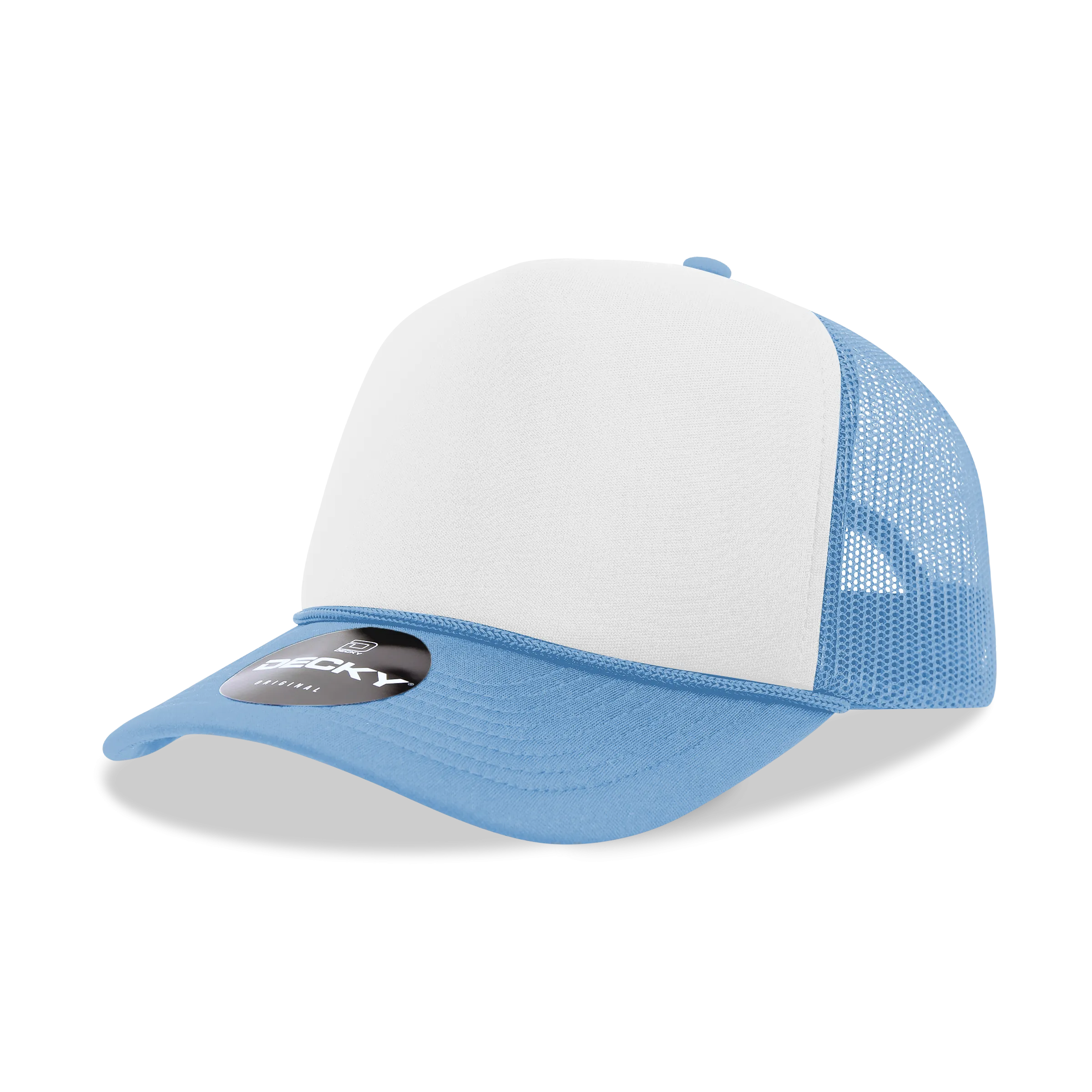 Decky 6025 Mid Profile, 5 Panel Foam Trucker Hat