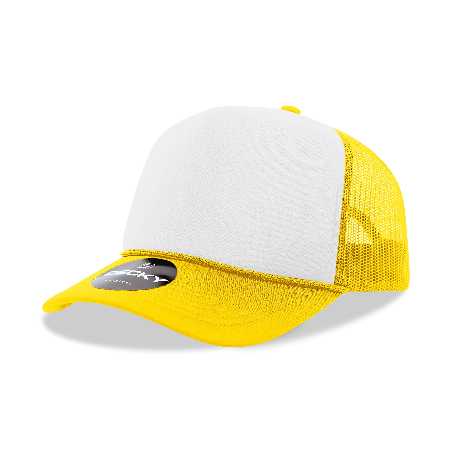 Decky 6025 Mid Profile, 5 Panel Foam Trucker Hat