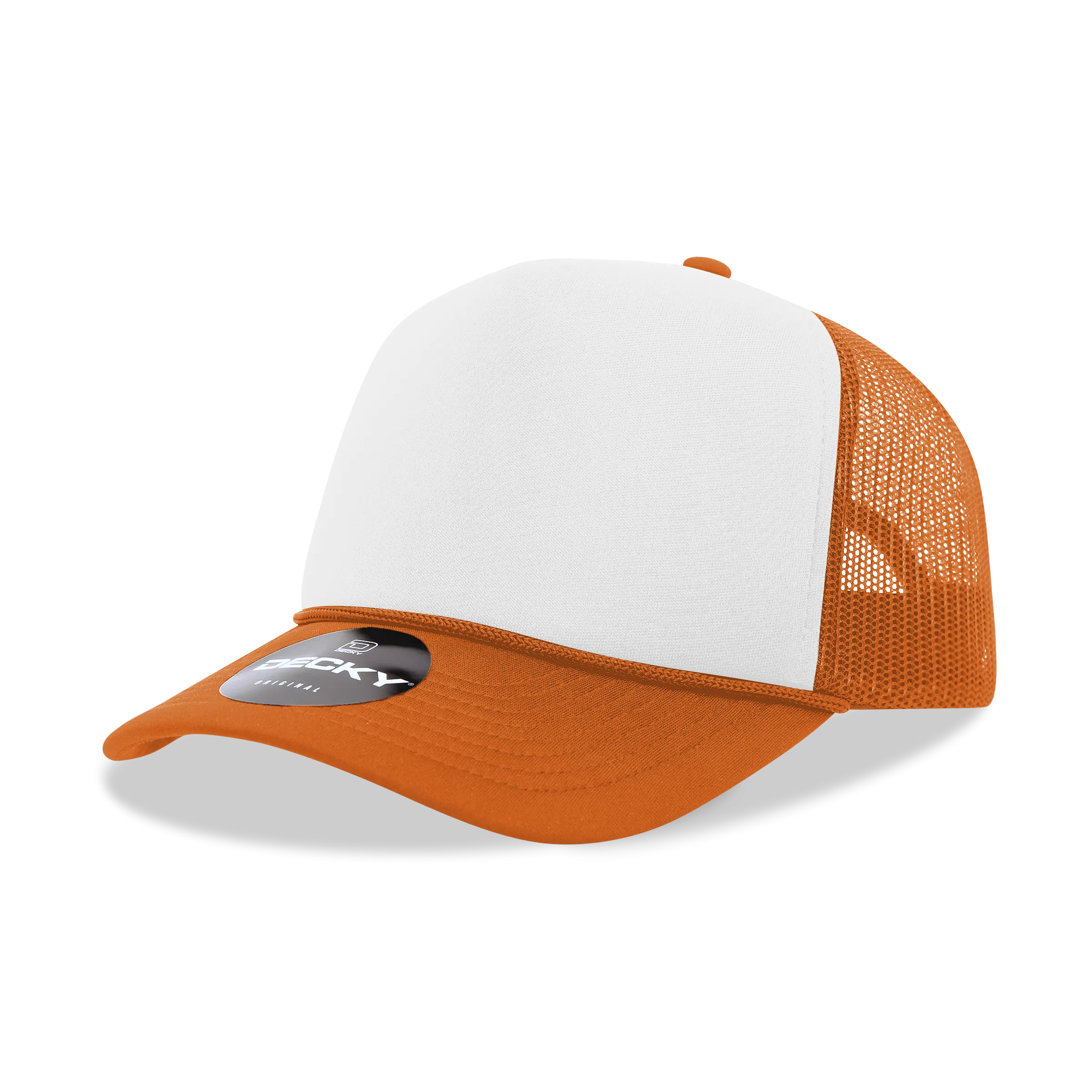 Decky 6025 Mid Profile, 5 Panel Foam Trucker Hat