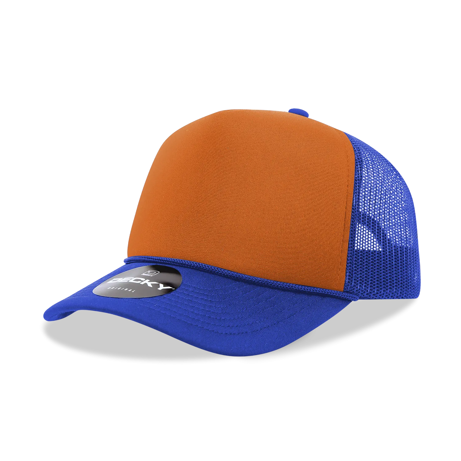 Decky 6025 Mid Profile, 5 Panel Foam Trucker Hat