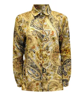 Etro Paisley Print Shirt. Size 44IT