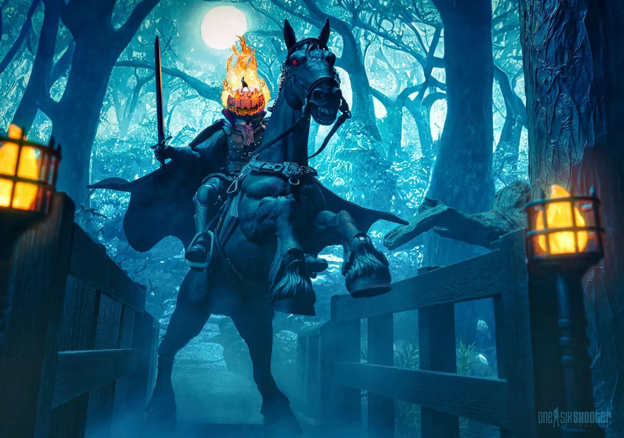 Figura Obscura: Headless Horseman 2-pack