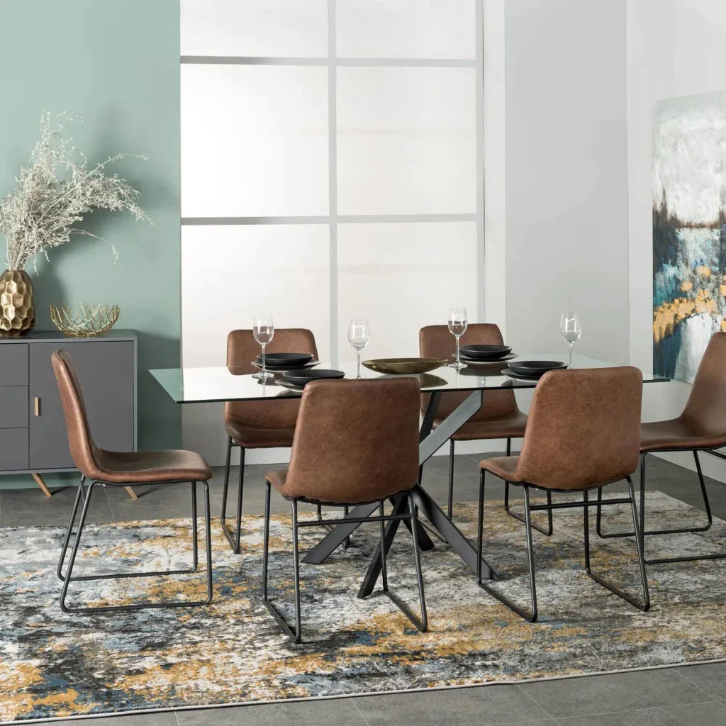 FINA FABRIC DINING CHAIR