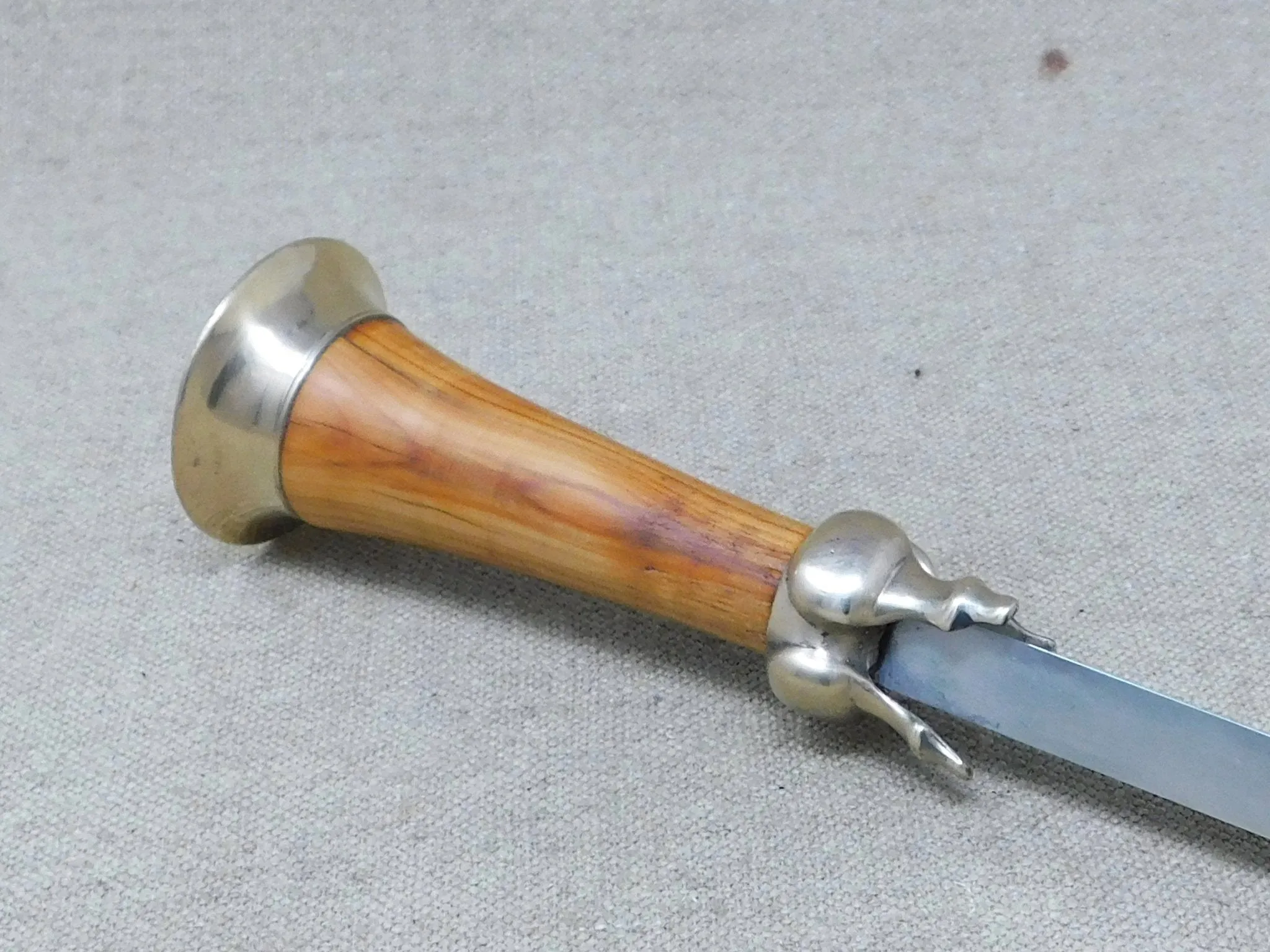 French Tri-lobe bollock dagger circa 1500