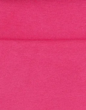 Fuchsia Pink Organic Tubular Rib Knit