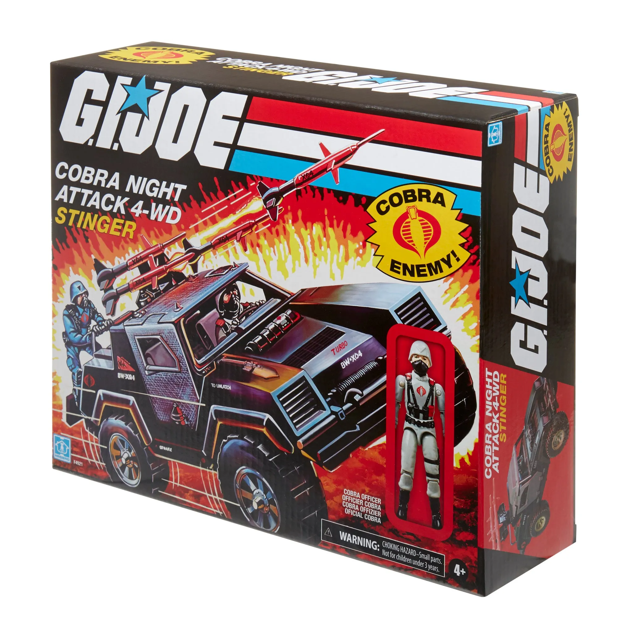 G.I. Joe Retro Collection Cobra Stinger with Cobra Officer