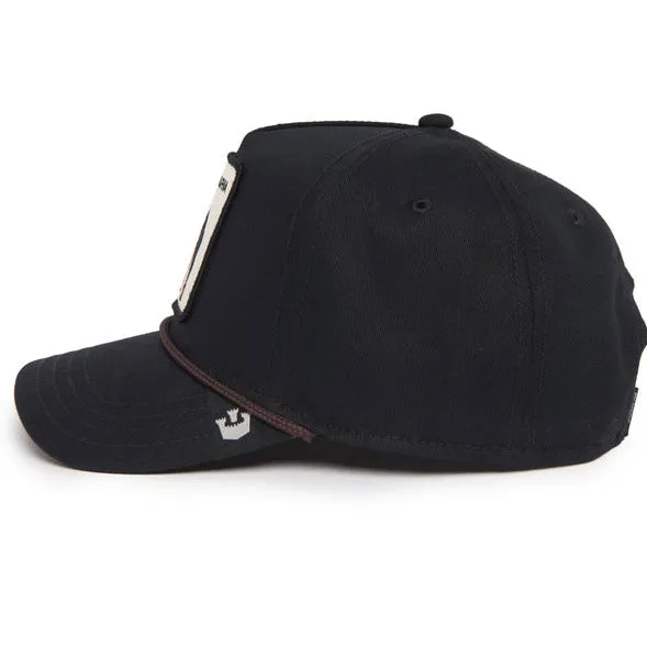 Goorin Bros Alpha Dog 100 Bad Boy Trucker Hat (Black)