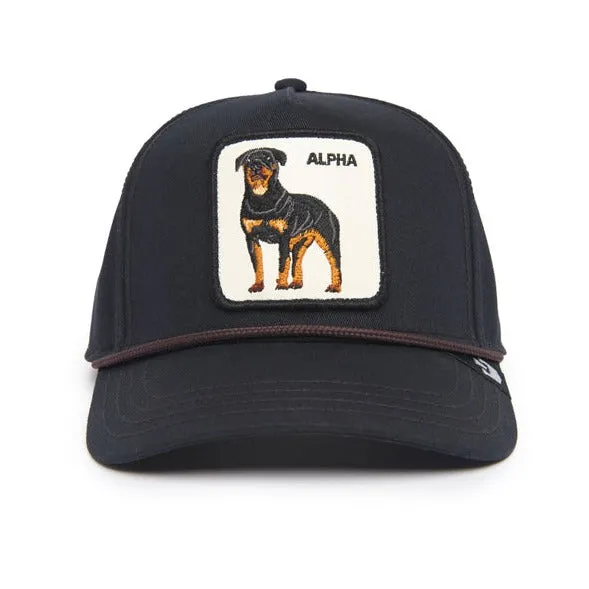 Goorin Bros Alpha Dog 100 Bad Boy Trucker Hat (Black)