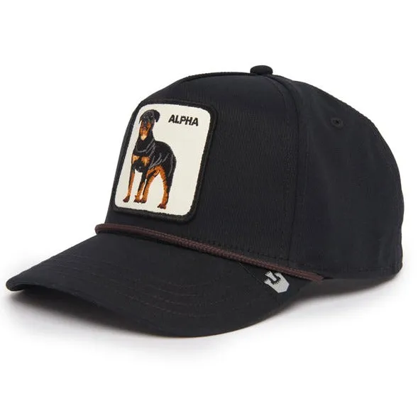 Goorin Bros Alpha Dog 100 Bad Boy Trucker Hat (Black)