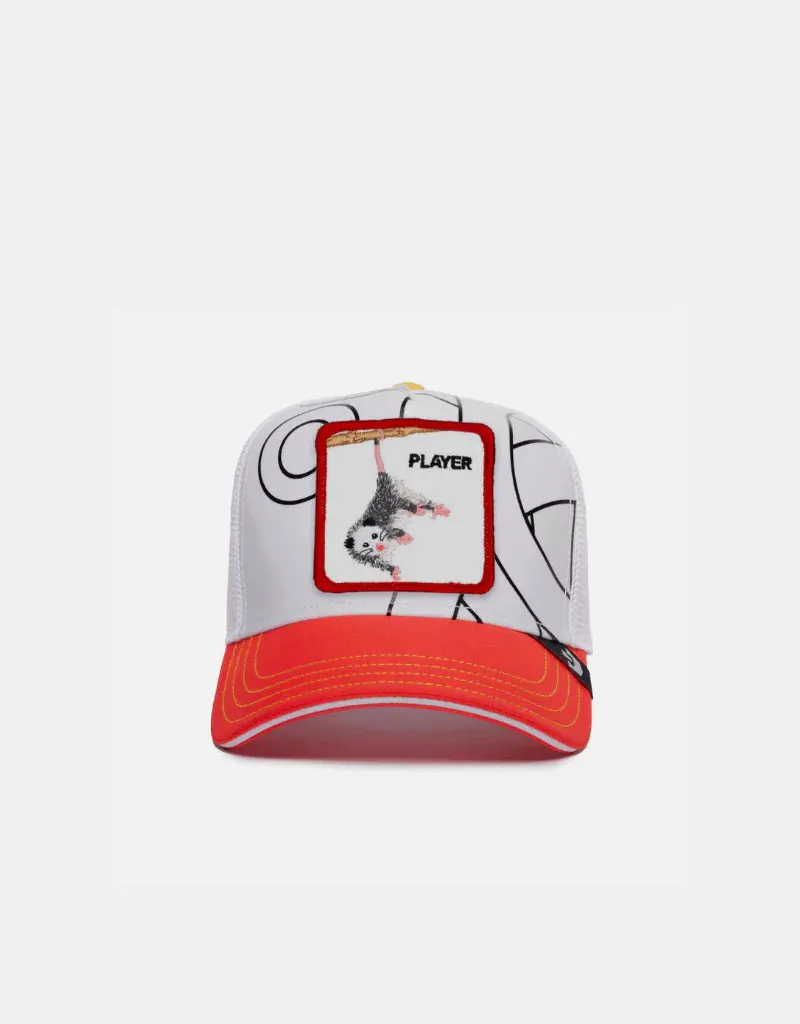 Goorin Bros Double Or Nothing {Player} Colour Changing Trucker Hat (Red)