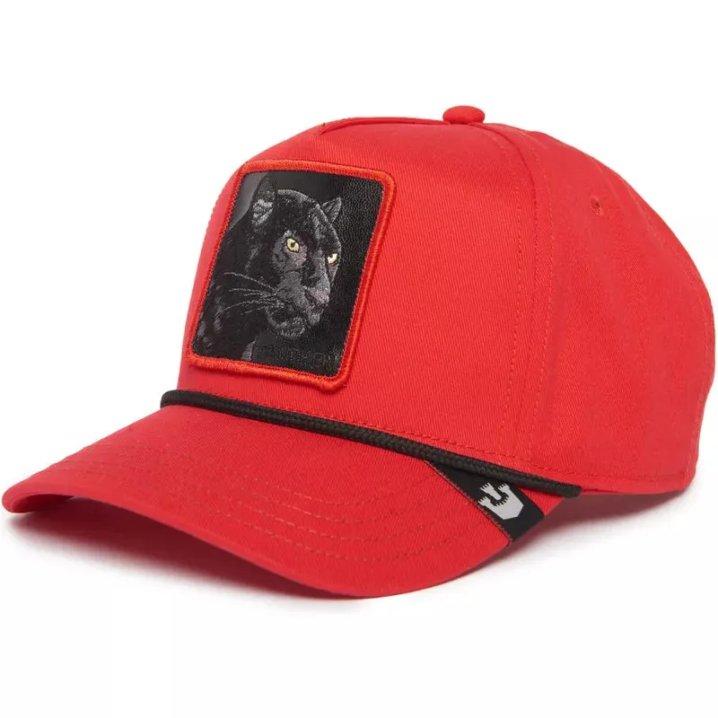 Goorin Bros Panther 100 Trucker Hat (Red)