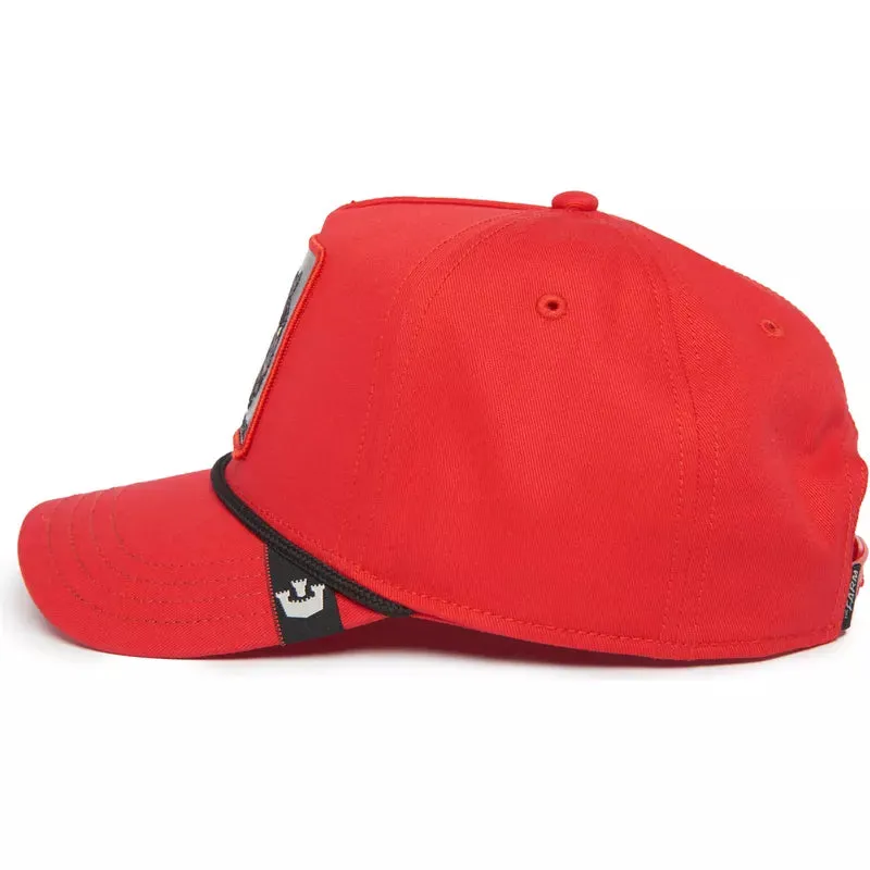 Goorin Bros Panther 100 Trucker Hat (Red)