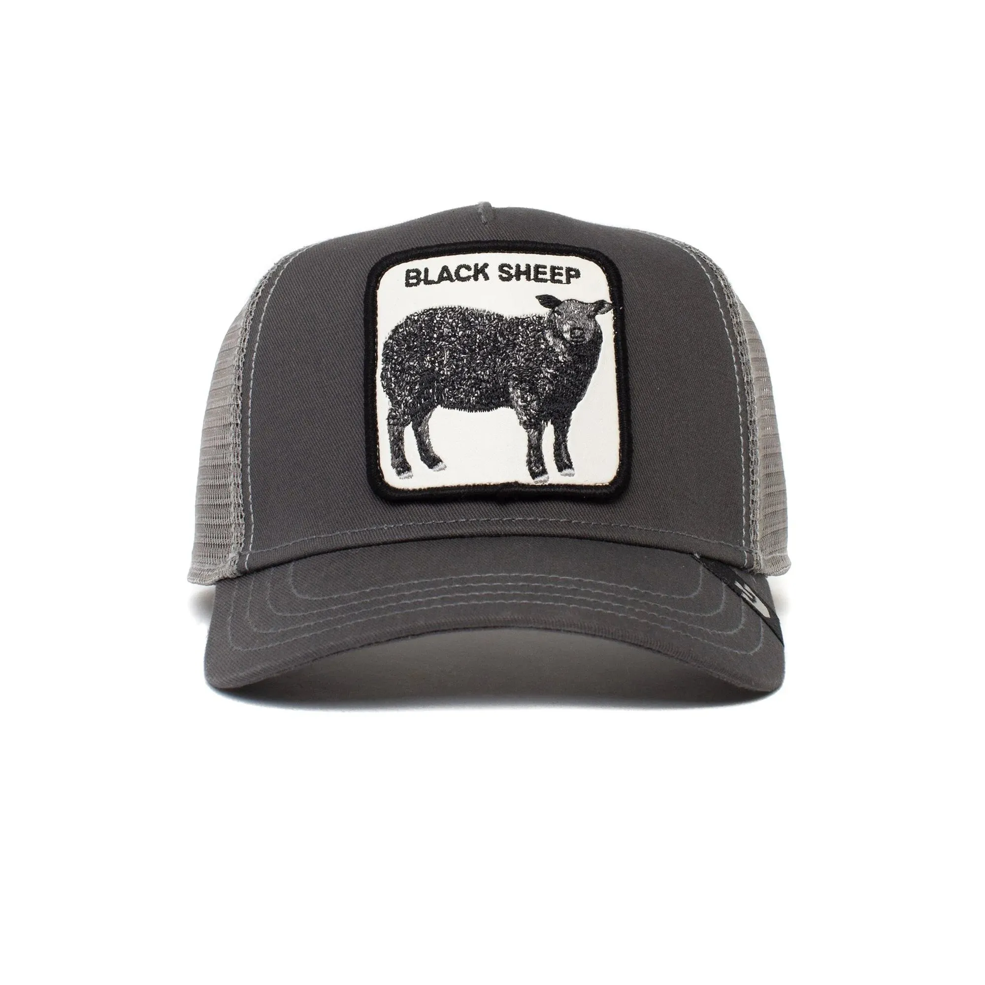 Goorin Bros Youth Sized Sheepie (Black Sheep) Trucker Hat (Grey)