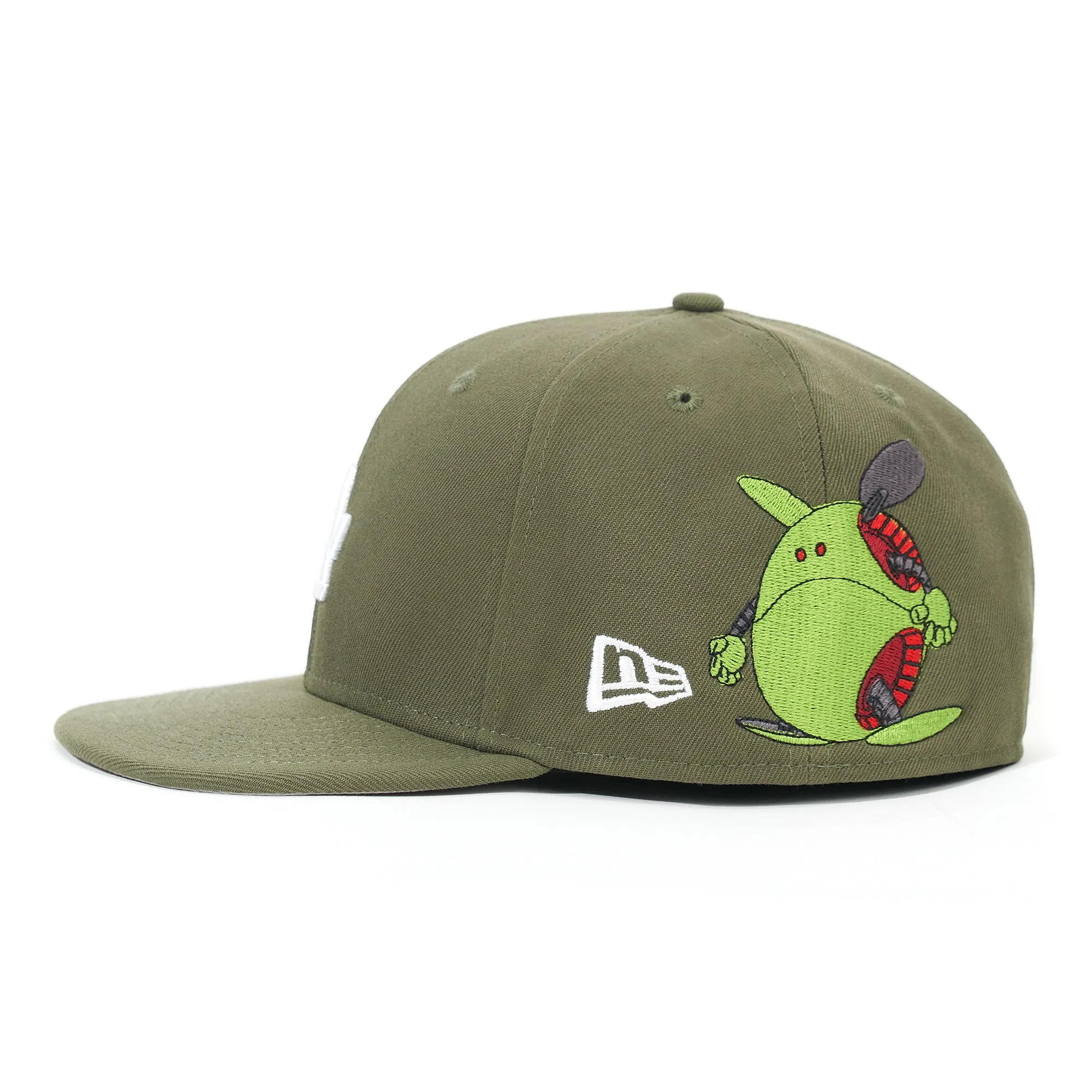 Olive GUNDAM HARO LA Fitted Cap