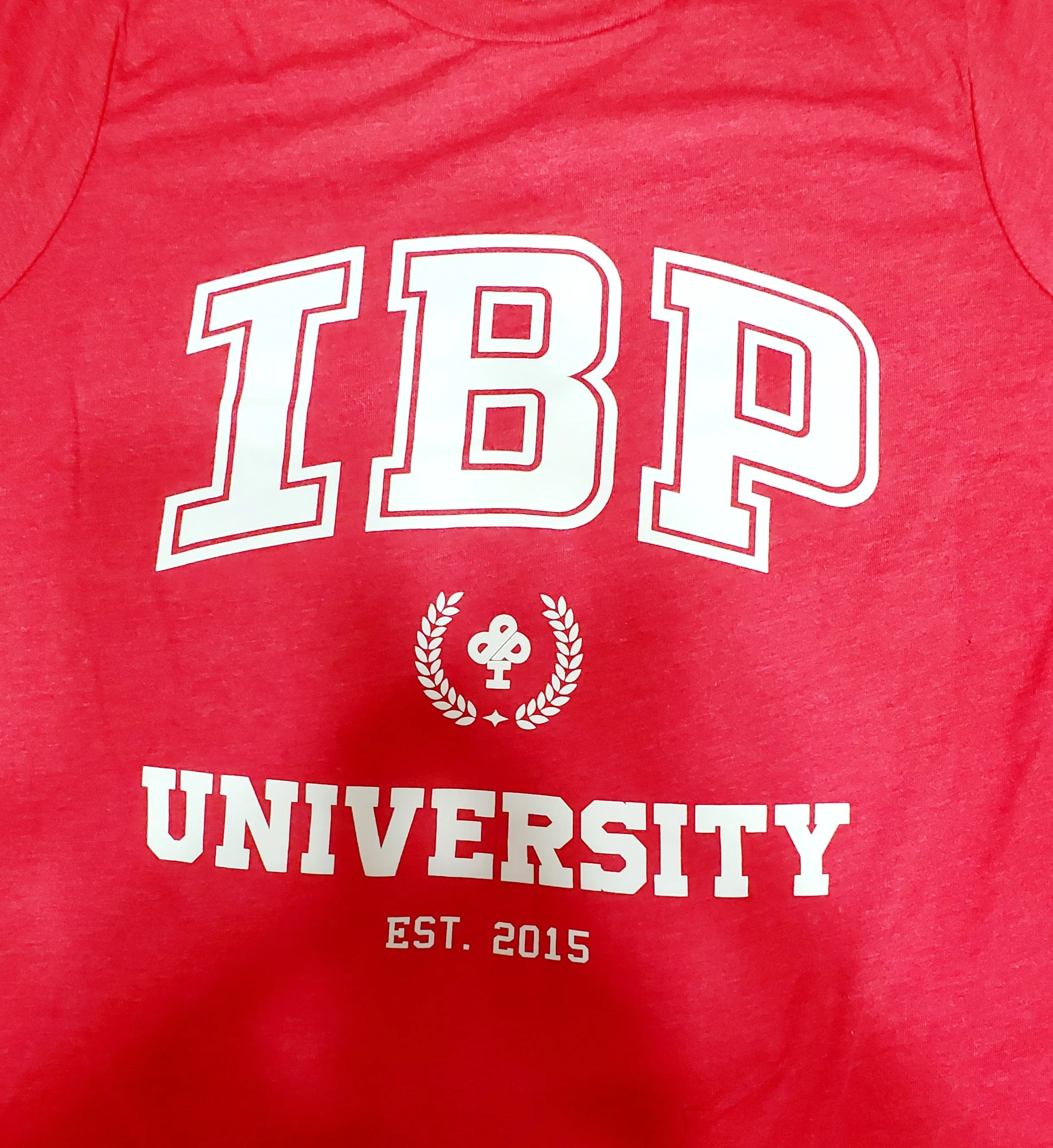 IBP UNIVERSITY -  Premium MAROON T-Shirt (Youth are red)