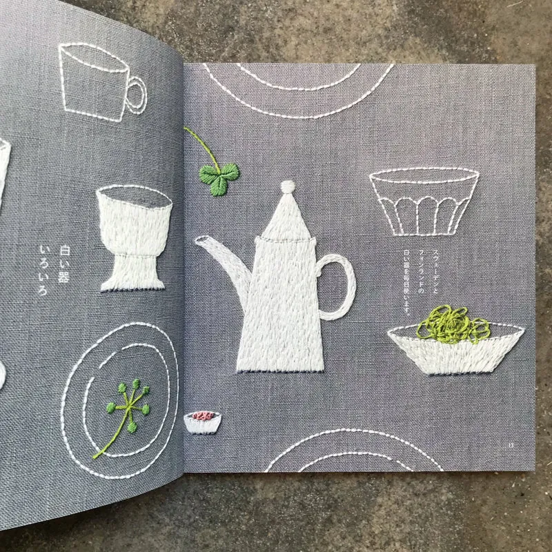 Kazuko Aoki's embroidery Nordic notebook | 青木和子の刺しゅう 北欧ノート