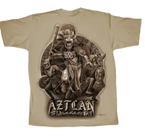 (KHAKI) AZTLAN -  Men's Tee