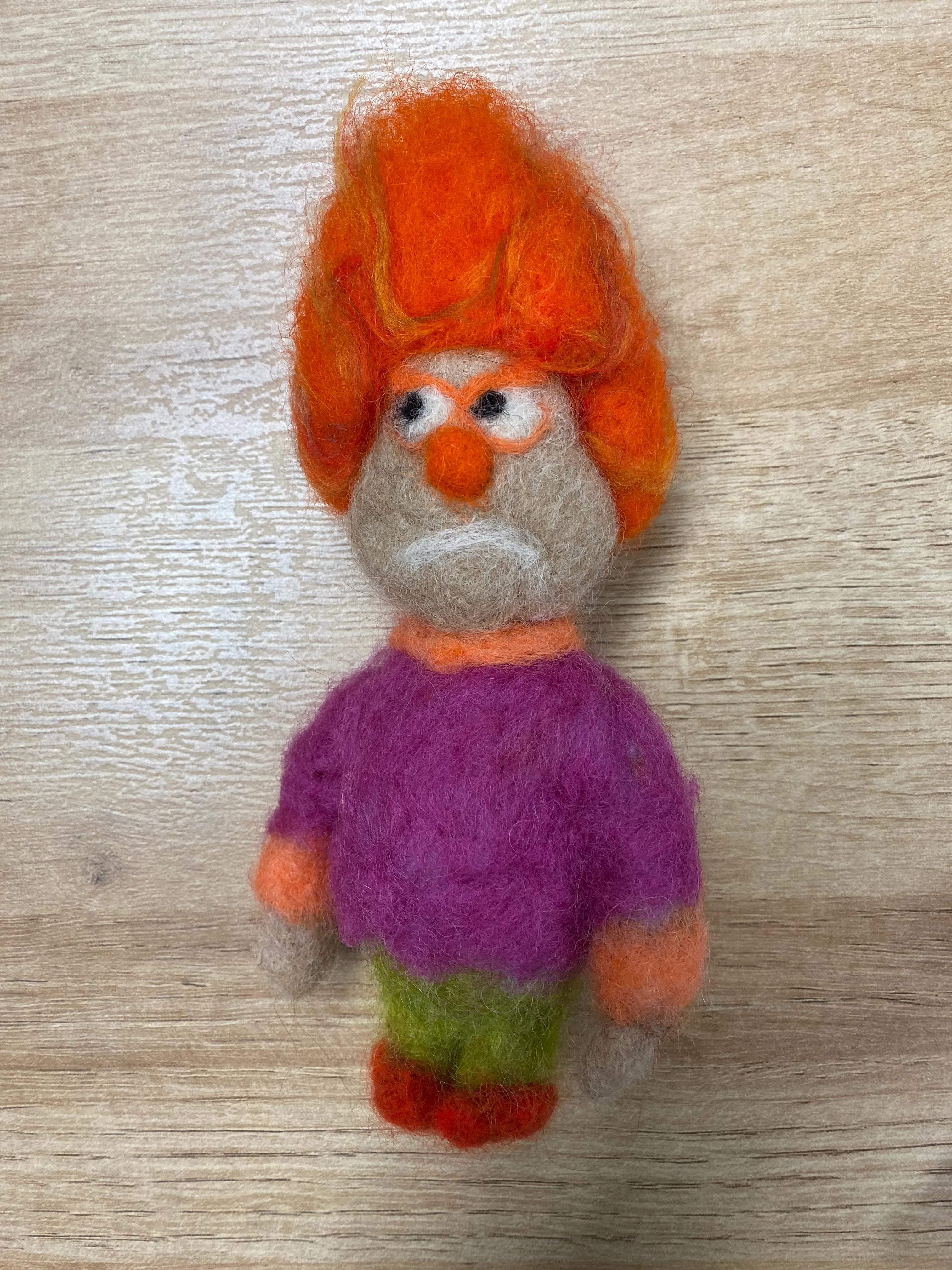 Locally Made Needle Felted Figures (NY)