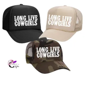 Long live Cowgirls Trucker Cap