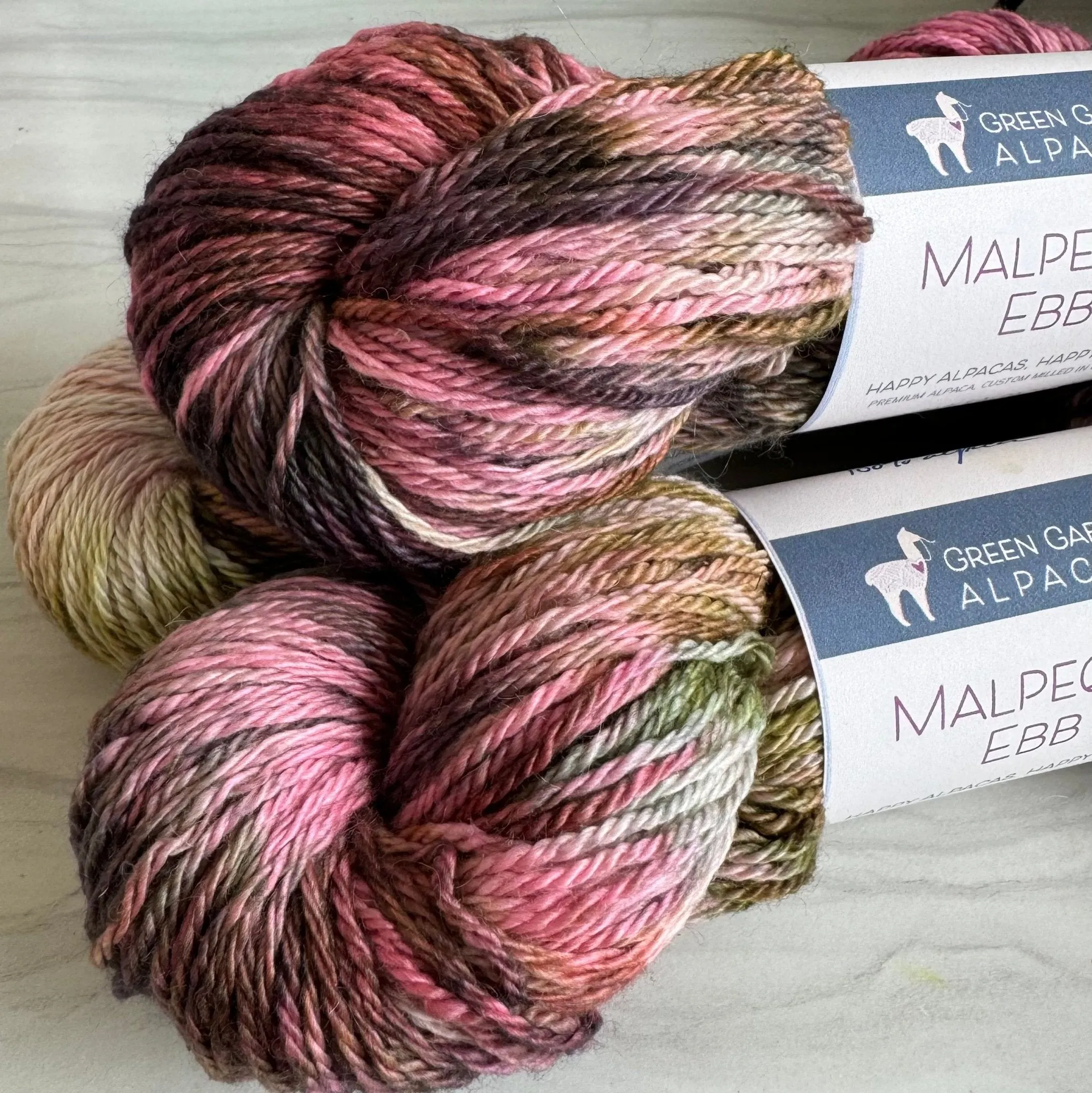 Malpeque Ebb DK Yarn | Petal Patrol