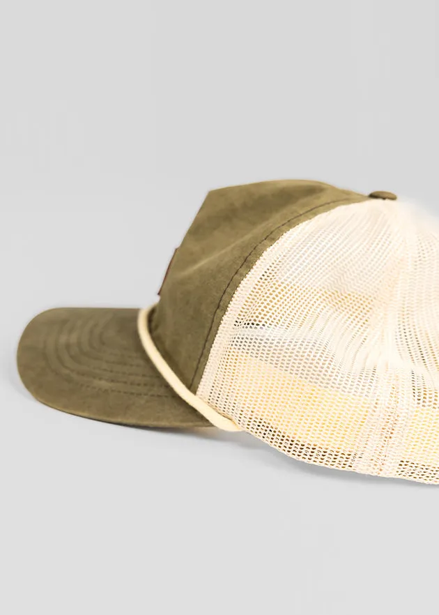 Noonan Hybrid Rope Hat | Loden/Cream