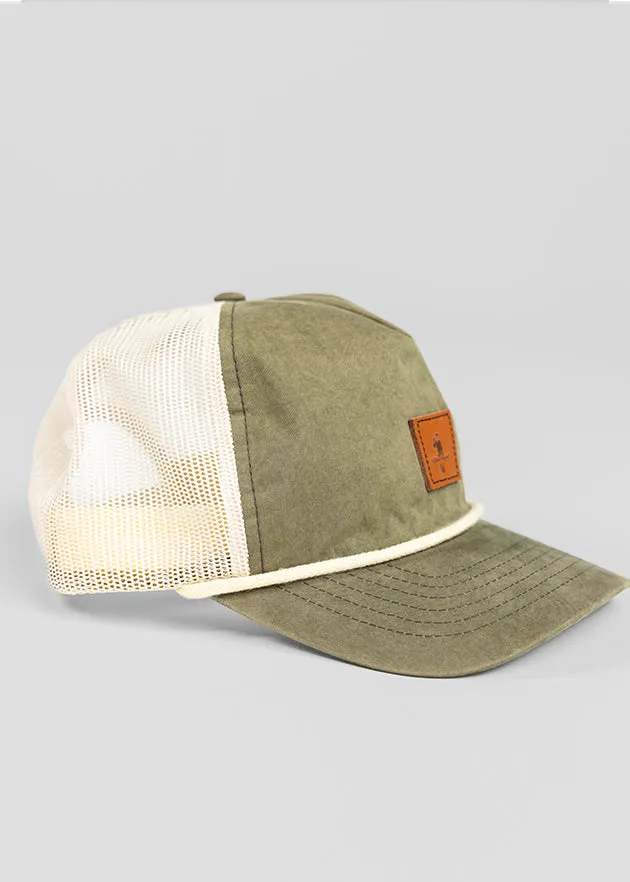 Noonan Hybrid Rope Hat | Loden/Cream