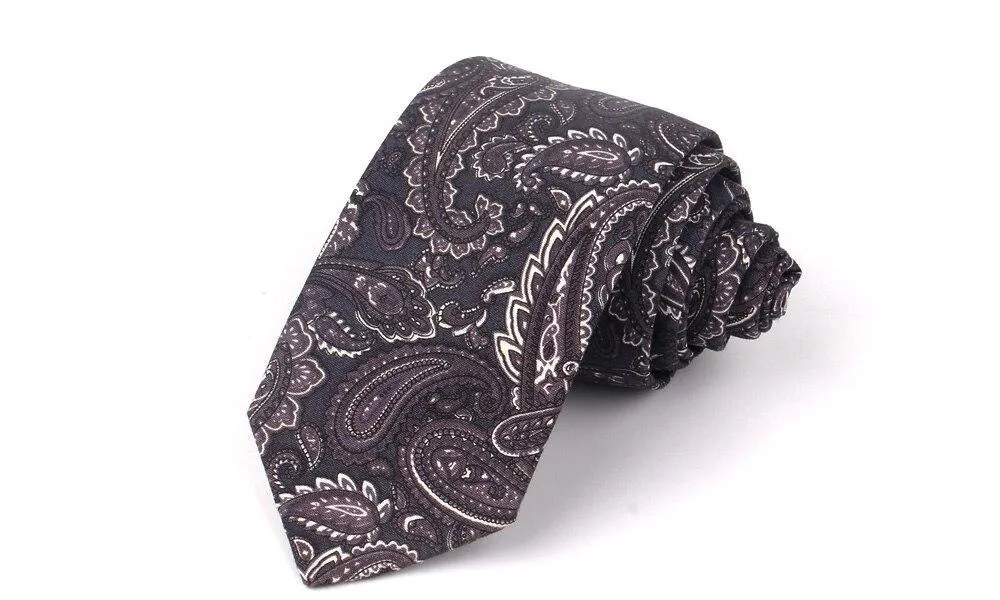 Paisley Cotton Tie